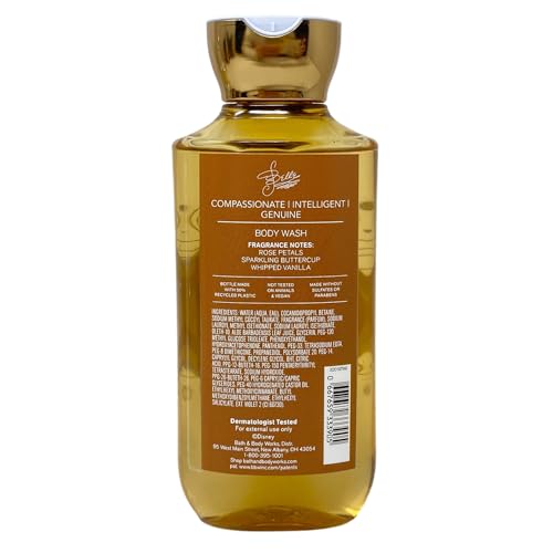 Bath & Body Works Limited Edition Princess Collection Belle Trio Gift Set - Body Cream, Fragrance Mist and Body Wash - with a Wild Jasmine Bar Soap - full Size