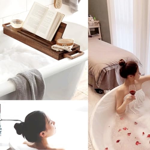 Bath Pillow, Bathtub Pillow with Self Suction, Waterproof Bath Pillows for Tub Head and Neck Support, Relaxing Bath Tub Pillow for Soaking, Spa Accessories Grey