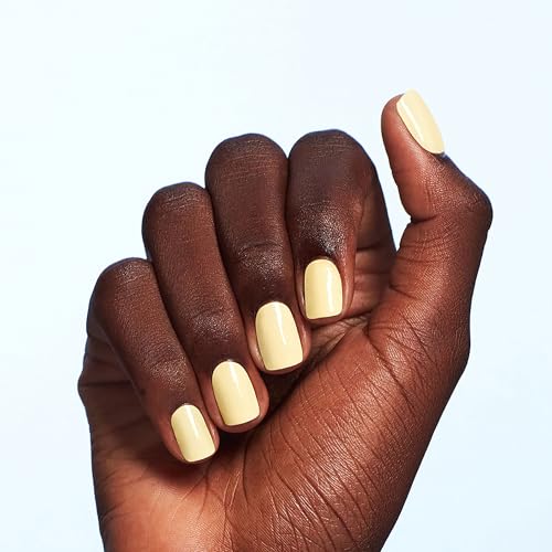 OPI Nail Lacquer Nail Polish | Sheer Light Nude Pink Crème Chip Resistant Nail Polish | Vegan, Fast Drying, Streak Free