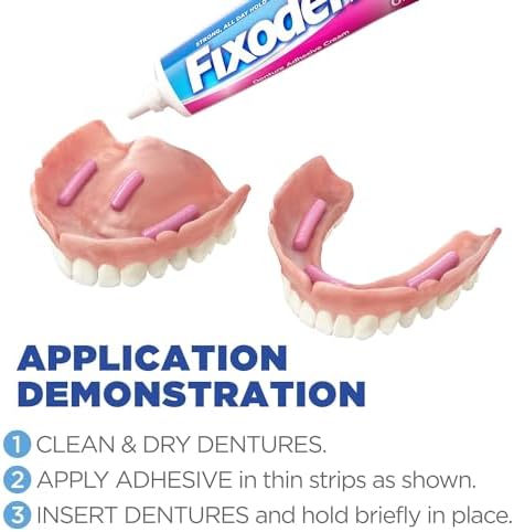 Fixodent Denture Adhesive Cream Original 0.75 oz (Pack of 12)