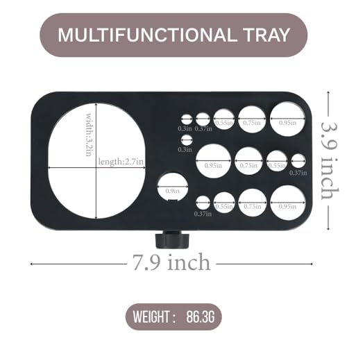 50 Inch Metal Wig Stand, Adjustable Wig Head Stand, Mannequin Head Stand for Cosmetology Hairdressing, Wig Stand Tripod with Tool Tray (Black, Mannequin Head Not Included)