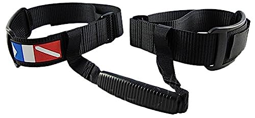 Scuba Choice Scuba Diving Adjustable Tank Carrier,Black