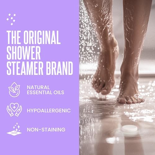Cleverfy Shower Steamers Aromatherapy for Women and Men – Self-Care Shower Bombs for Stress Relief and Relaxation – 12 Tablets