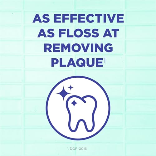 GUM Soft-Picks Advanced, Easy to Use Dental Picks for Teeth Cleaning Health, Disposable Interdental Brushes with Convenient Carry Case, Dentist Recommended Dental Picks, 90 Count (Pack of 3)