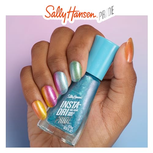 Sally Hansen Insta-Dri Pride 3 Pack - Pansexual Trio, 3 x 0.3oz