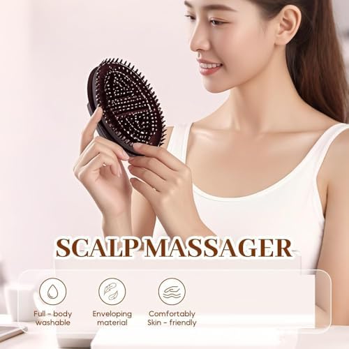 Meridian Massage Brush, Beauty Salon Professional Custom Meridian Brush, Full Body Relaxation (2, Count, 2)