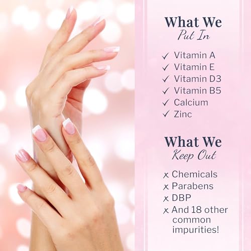 SNS Nail Dip Powder & Base Coat Nail Polish, Dip Powder Starter Kit (Hot Pink & Red) - Includes Foundation Powder, Dip Activator & Top Coat, Replacement Brush, Wood Pusher, Nail File & French Dip Mold