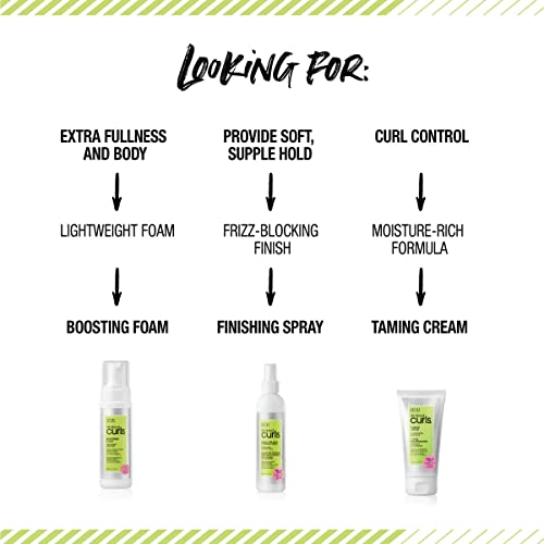 All About Curls Essential Moisture Starter Kit | 4-Piece Set | Cleanse, Condition, Moisturize, Define | All Curly Hair Types