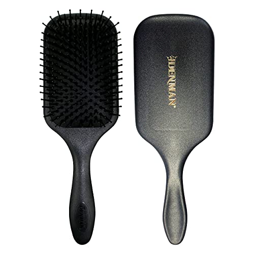 Denman Gentle Paddle Hairbrush for Comfortable Detangling, Blowdrying and Styling