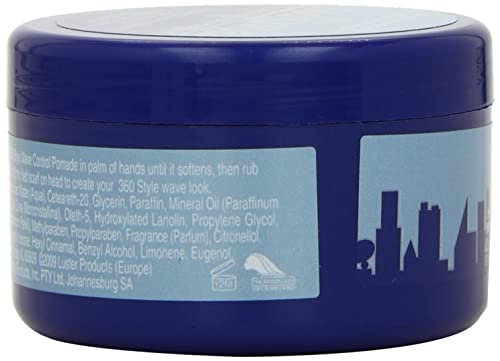 Lusters S-Curl 360 Wave Control Pomade 3 Ounce (88ml) (6 Pack)