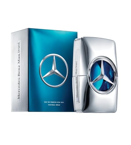 Mercedes-Benz Man Bright - Eau de Parfum for Men - Long Lasting Mens Cologne - Bergamot, Patchouli Cologne - Perfume for Men - 3.4 oz