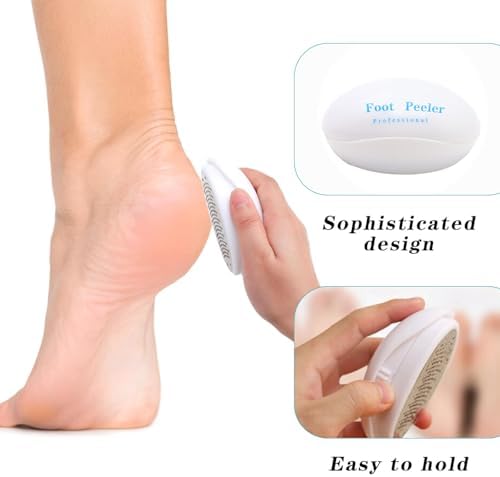 Foot Dead Skin Remover Tool, Egg Callus Removal for Feet, Foot Heel Peeler Scraper for Remove Cracked Heels