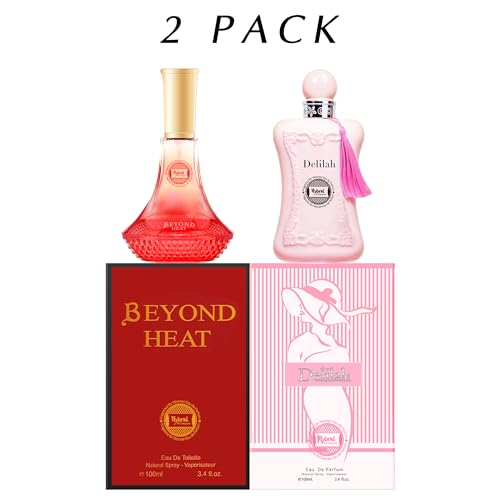 Hybrid & Company Women 2 PCS Delilah Beyond Heat Perfume Natural Spray Fresh Fragrance