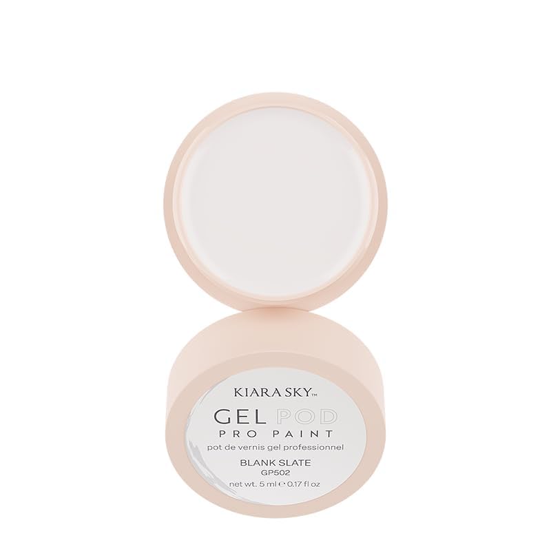 KIARA SKY Gel Paint Pod for Nail Art 0.17 fl oz - Blank Slate