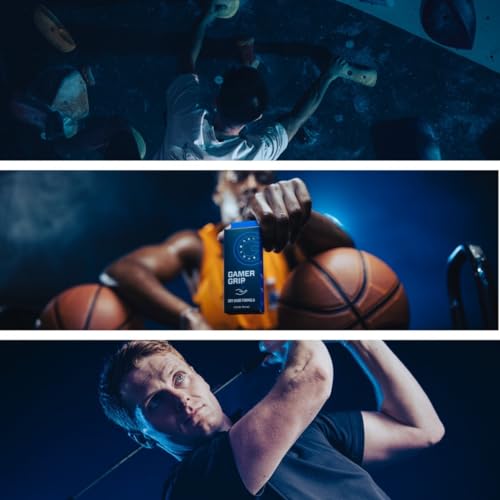 Stops sweat on hands & feet - Improves performance - Total Grip Solution endorsed by worlds top athletes in multiple sports + pro gamers. Leading dry hand formula for Hyperhidrosis