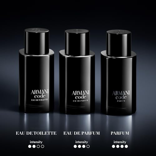 Armani Beauty – Code – Parfum Refill – Cologne for Men – Fresh & Aromatic Men’s Fragrance – Bergamot, Clary Sage, Tonka Bean Notes - 5.0 Fl Oz