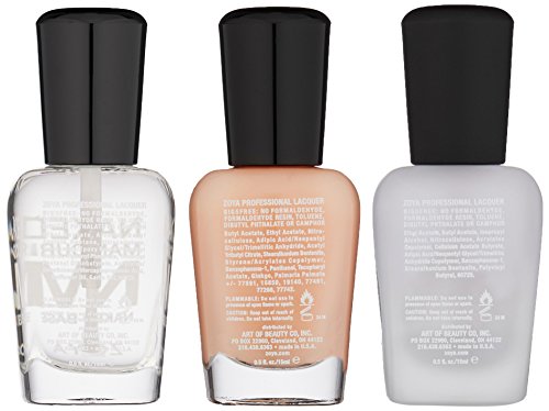 ZOYA Men's Starter Manicure Kit, 0.5 Fl Oz (Pack of 3)