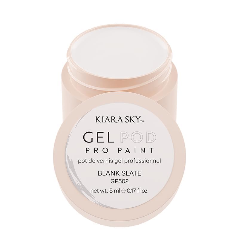 KIARA SKY Gel Paint Pod for Nail Art 0.17 fl oz - Blank Slate