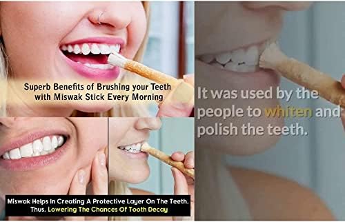 Natural Traditional Miswak (sewak) Peelu Chewing Stick Toothbrush for Whiter Teeth (15)