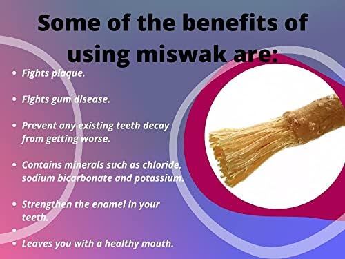 Natural Traditional Miswak (sewak) Peelu Chewing Stick Toothbrush for Whiter Teeth (15)