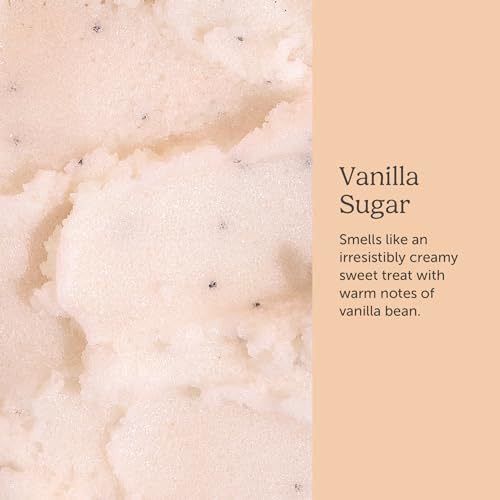 Daily Glow Kit Body Skin Care Set, Whipped Soap, Sugar Body Scrub, Hand Wash (Full Size, Vanilla)