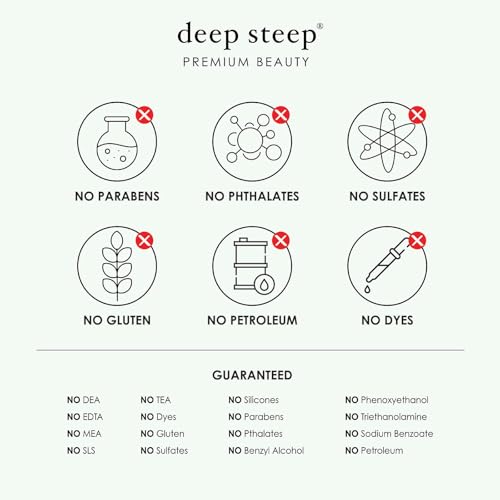 Deep Steep Bubble Bath, 10oz (2 Pack) (10 Fl Oz (Pack of 2), (Relaxing- Lavender Chamomile & Rosemary Mint))