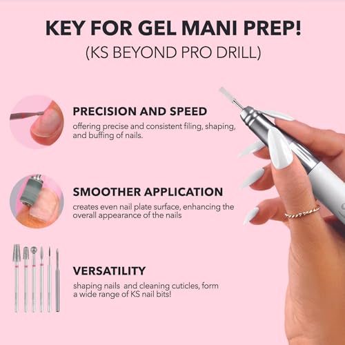 KIARA SKY Soak Off Gel Nail Polish 0.5 fl oz, MILKY WHITE (G623)