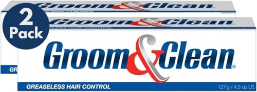 Groom & Clean Greaseless Hair Control 4.50 oz (Pack of 2)
