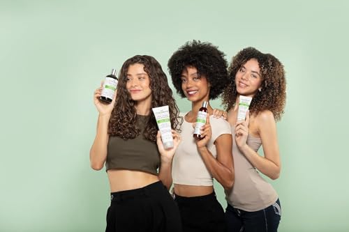 CURLSMITH - Frizz Control Duo Hair Conditioner, Nourishing Rinse Out or Leave In, Detangling, Smoothing, For All Curl Types, Vegan, 237ml/8 fl oz