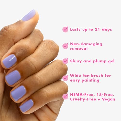 Olive & June Gel Summer Brights Nail Polish Set | 5 Neon Shades: Time to Re-Apply, Cancel My Return Flight, OOO 4Eva, Permanent Vacation, Wish You Were Here | Vegan, HEMA-Free, Cruelty-Free