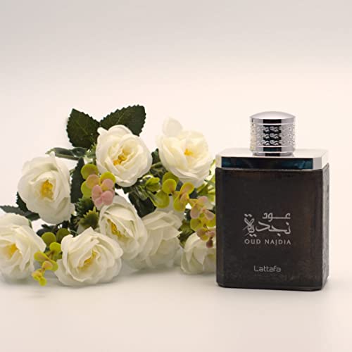 Lattafa Perfumes Oud Najdia for Unisex Eau de Parfum Spray, 3.4 Ounce