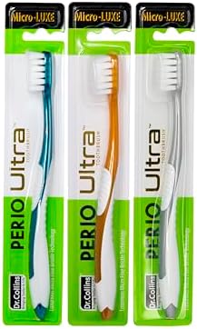 Dr. Collins Perio Ultra Toothbrush (3 Count (Colors Vary))