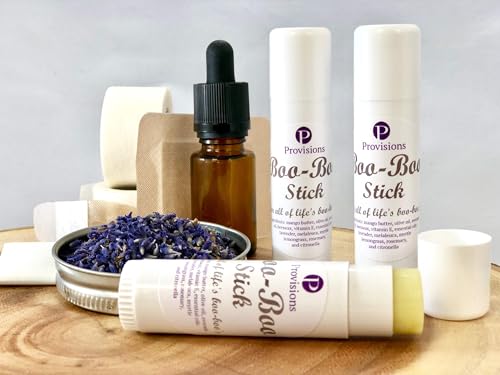 Boo-Boo Stick | Soothing Bug Bite Relief | Safe for Kids | Plant-Based Essential Oil Blend | Itchy Skin Relief | After Bite Treatment | Travel Size Roll-On| Chafe Stick