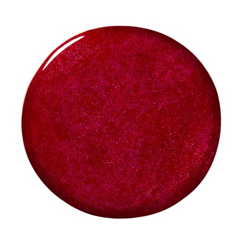 Dazzle Dry Nail Lacquer (Step 3) - Apple Of My Eye - A ruby red with magenta shimmer. Full-coverage shimmer. (0.5 fl oz)