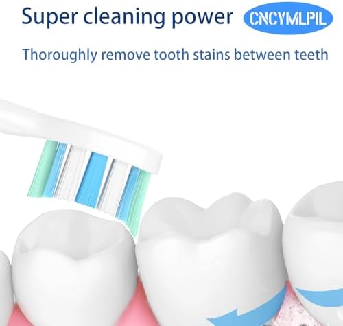 Replacement Toothbrush Heads for Philips Sonicare Replacement Heads, Electric Replacement Brush Head Compatible with Phillips Sonicare Electric Toothbrush, 8 Pack