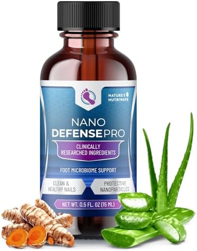 NanoDefense Pro - Original Formulated Toenail Treatment Drops, Extra Strength Nail Repair Solution for Toe Nails, Support healthy Skin & Nails -100% Natural - 1 Month Supply