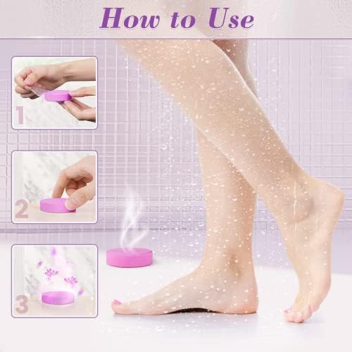 DeckTheHalls 18 Pack Shower Steamers - Mother's Day Presents - Shower Bombs with Lavender Mint Rose Coco Sea Grapefruit Natural Fragrance, Self Care & Relaxation Presents for Women and Men