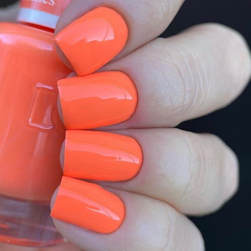 DND Gel Polish Set, Orange Collection, UV/LED GelPolish and Air Dry Nail Lacquer, Matching Chip-Free Polish Duo, 0.5 Fl Oz Each