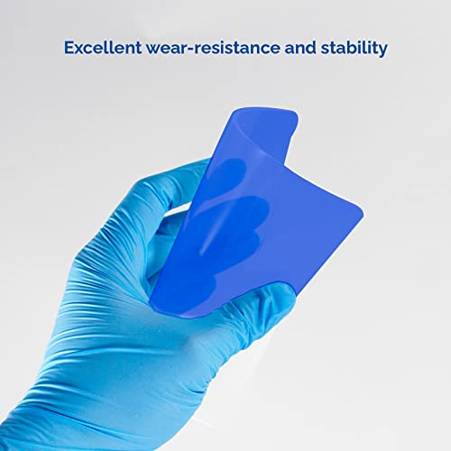 Dental Soft Splint 5pcs, 3.0 mm Dental Lab Splint Thermoforming Material for Vacuum Forming Machine 5'' x 5'', Sold by JMU (Square, Mix Colors)