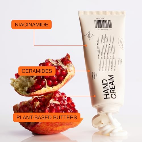 DedCool Xtra Milk Hand Cream – Anti-Aging, Skin-Repairing Moisturizer with Niacinamide, Ceramides, and Plant-Based Butters | Non-Toxic, Vegan, Carbon-Neutral