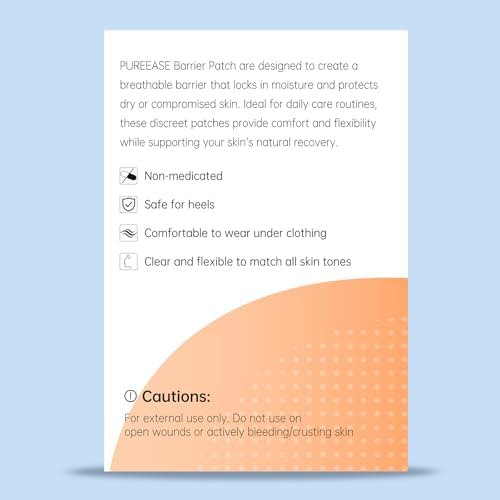 Moisturizing Crack Patches –for Linear, Single Small Crack,for Dry,Cracked Heels,Soles, Toes Skin Relief, Hydrating Care – Flexible & Breathable, 6 Patches