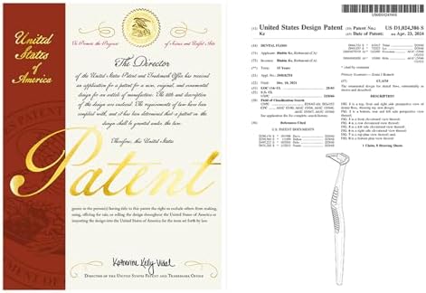 Dental Floss Picks, Clean Dental Flossers Kit with 3 Handles and 360 Extra Strength Refills