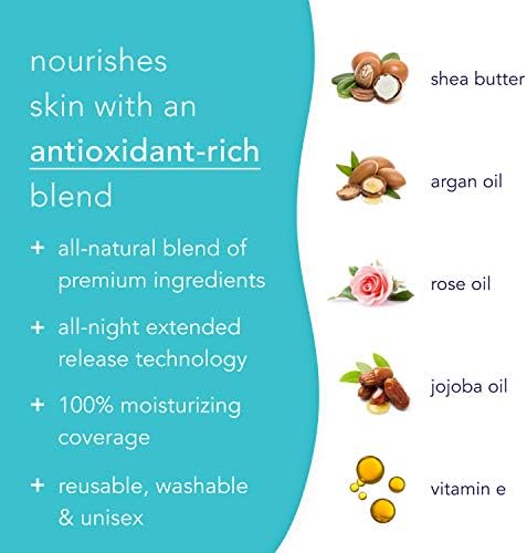 Barefoot Scientist Sleep On It Overnight Moisturizing Gel Socks, Nourish Your Feet (Teal)