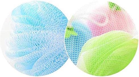 Loofah Sponge,3 Pack Shower Sponge,Mesh Brush Luffa Body Scrubber Gift for 2-14 Year Old Boy and Girl,Baby Shower Essential Skin Care, Soft Bathing Accessories