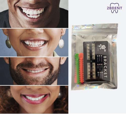 Dental Braces Kit Orthodontic Metal Braces Kit, Orthodontic Ligature Ties Kit