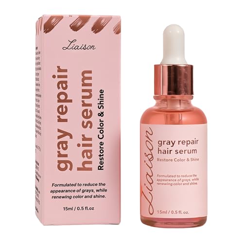 Gray Repair Hair Serum for Women| Limits Hair Greying | Revives Natural Color |With Panax ginseng | Polygonum multiflorum, Ginger root extract