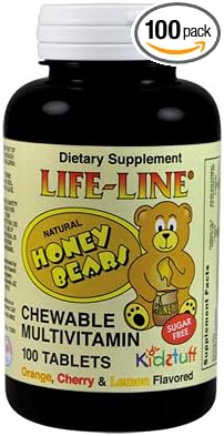 Nature's Blend Honey Bears Chewable Multivitamin 100 Tablets