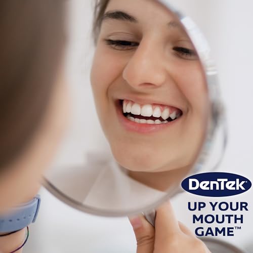 DenTek Triple Clean Advanced Clean Floss Picks, No Break & No Shred Floss, 150 Count, Pack of 3