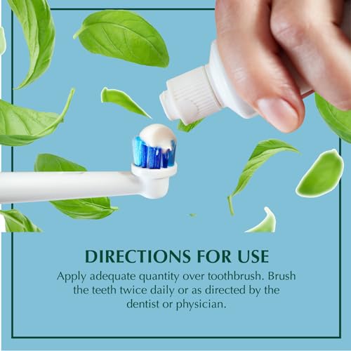 Dabur Fluoride Free Toothpaste – Sensitive Toothpaste with Miswak for Gum Health – Enamel Protection & Tartar Remover for Teeth – Plaque Remover – Gums & Freshens Breath (Pack of 3)