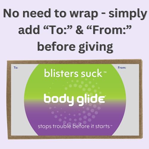 BodyGlide Skin Glide & Foot Glide Gift Set | Blister Protection and Anti Chafing Cream | Complete Skin Protection for Sports, Play & Everyday | 1.6oz Skin Glide & 0.8oz Foot Glide